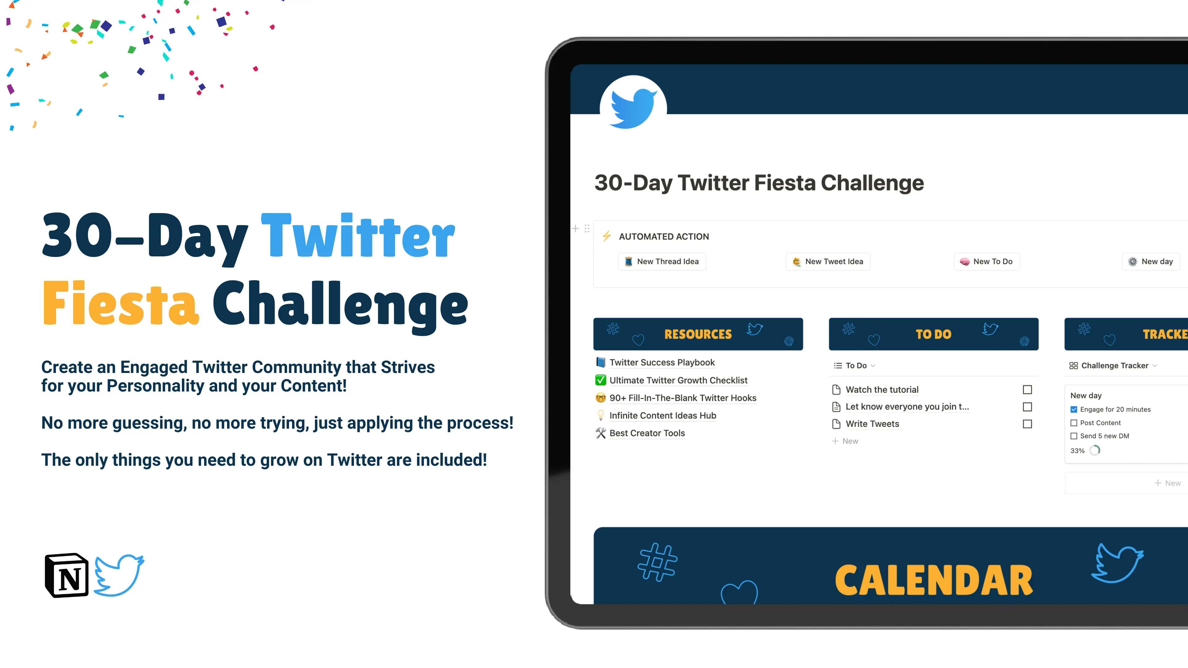 30 Day Twitter Fiesta Challenge image