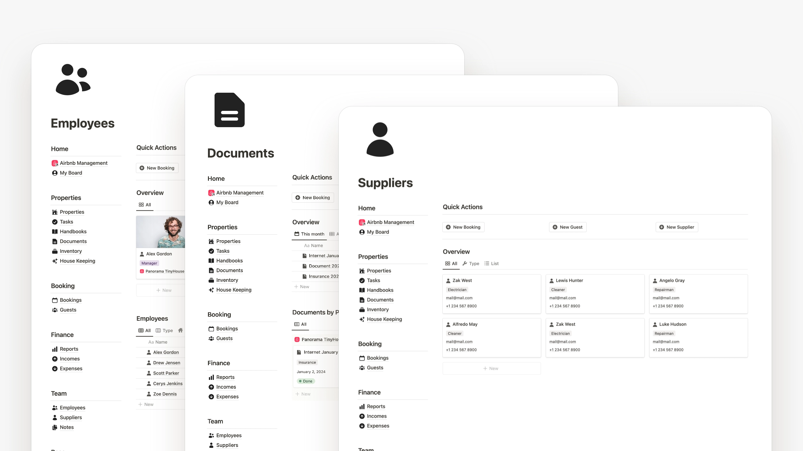 Notion Airbnb Management Template