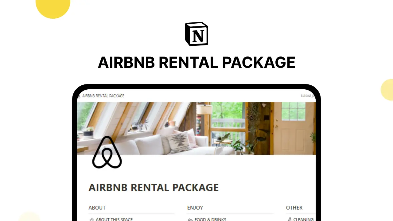 Airbnb Rental Package image