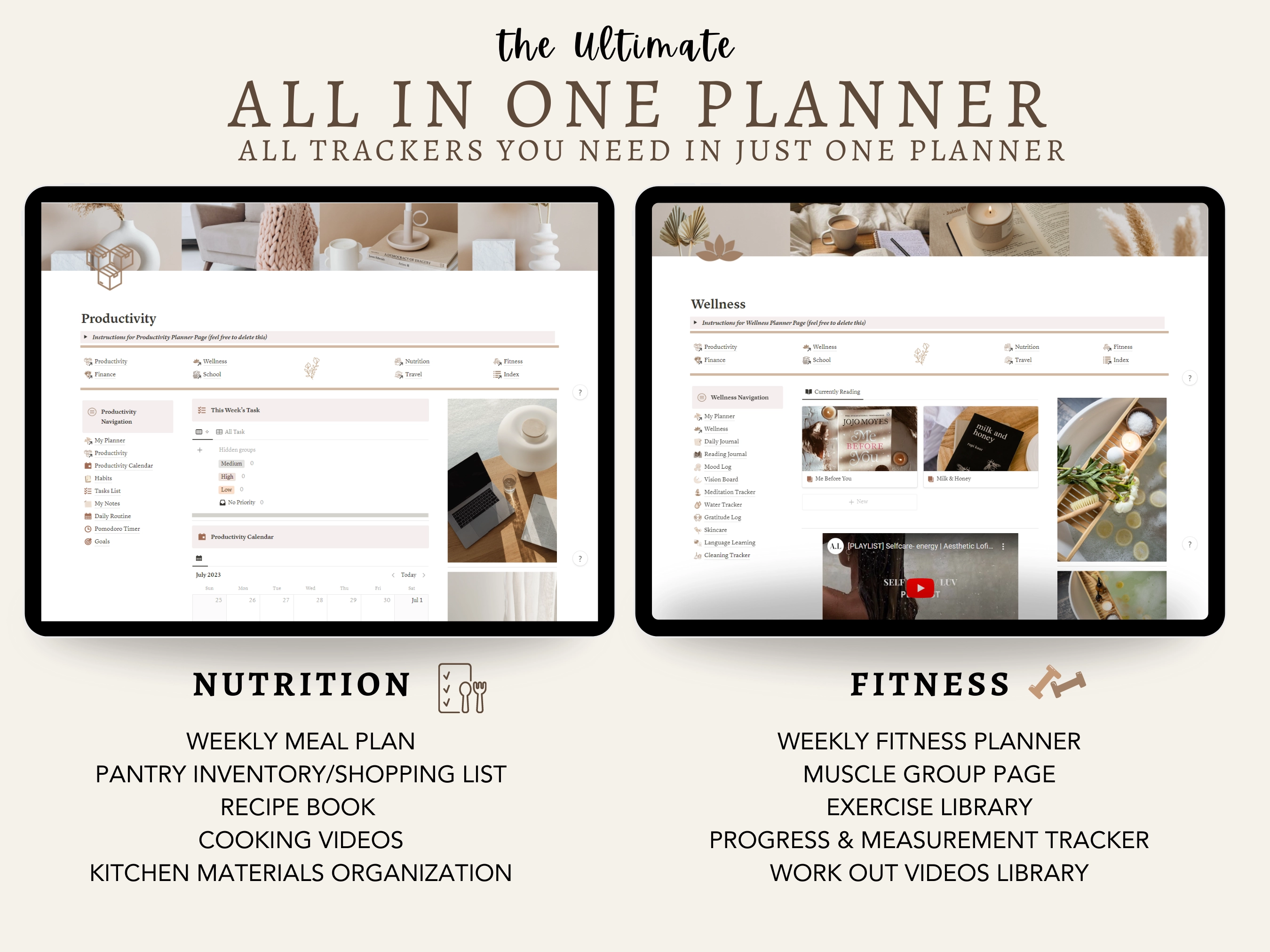 All In One Life Planner