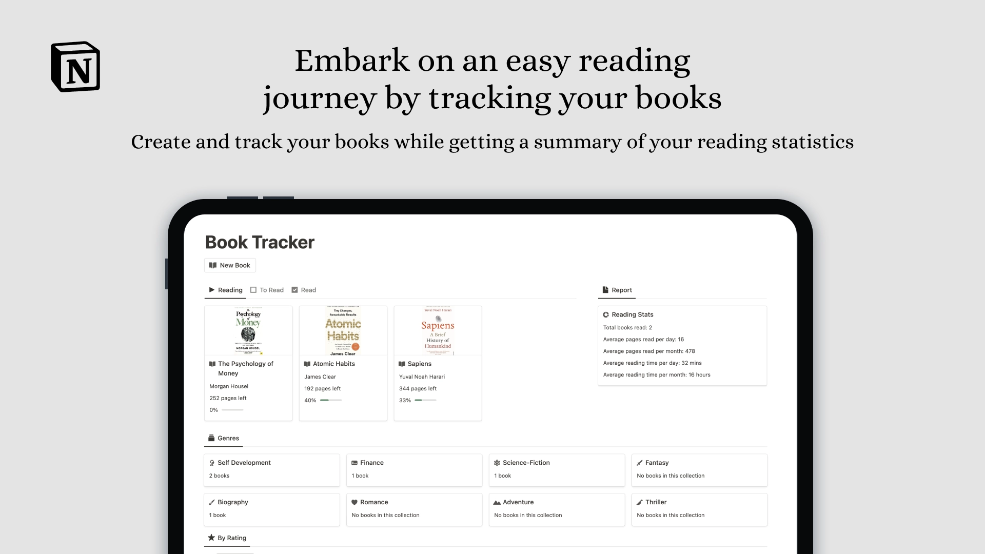 Notion  Book Tracker