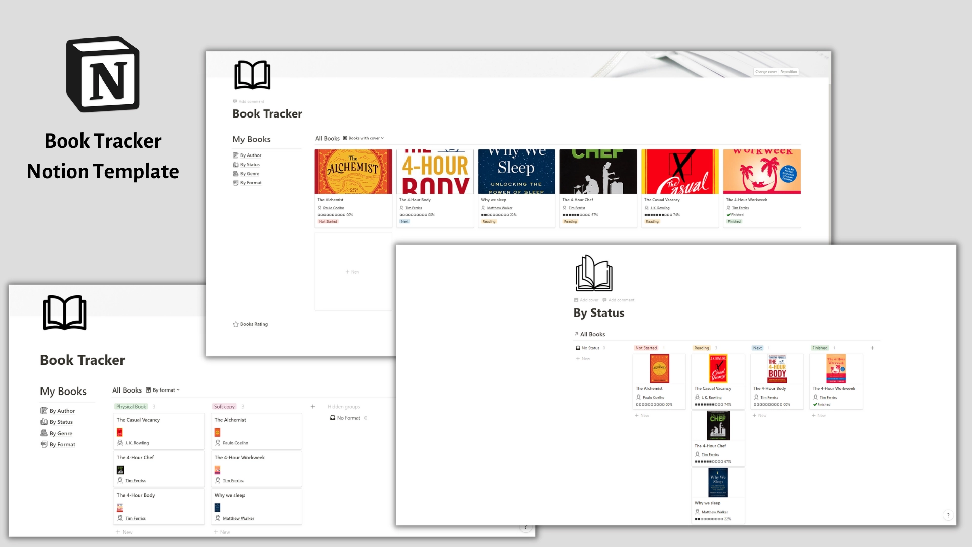 Notion Book Tracker  Template