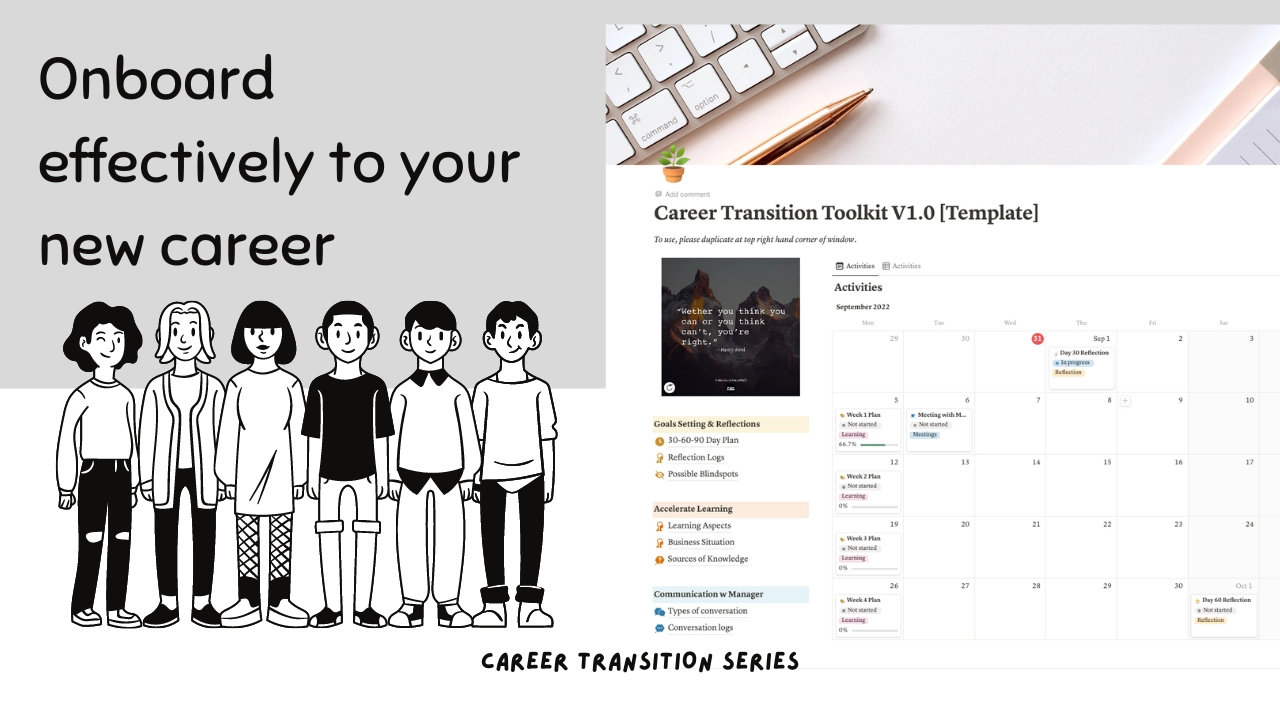 Career Transition (Onboarding) Toolkit