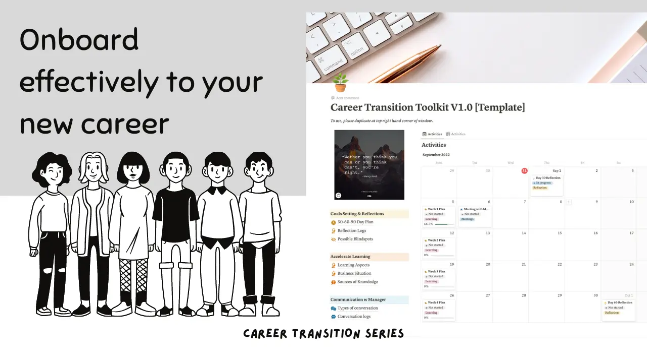 Career Transition (Onboarding) Toolkit image
