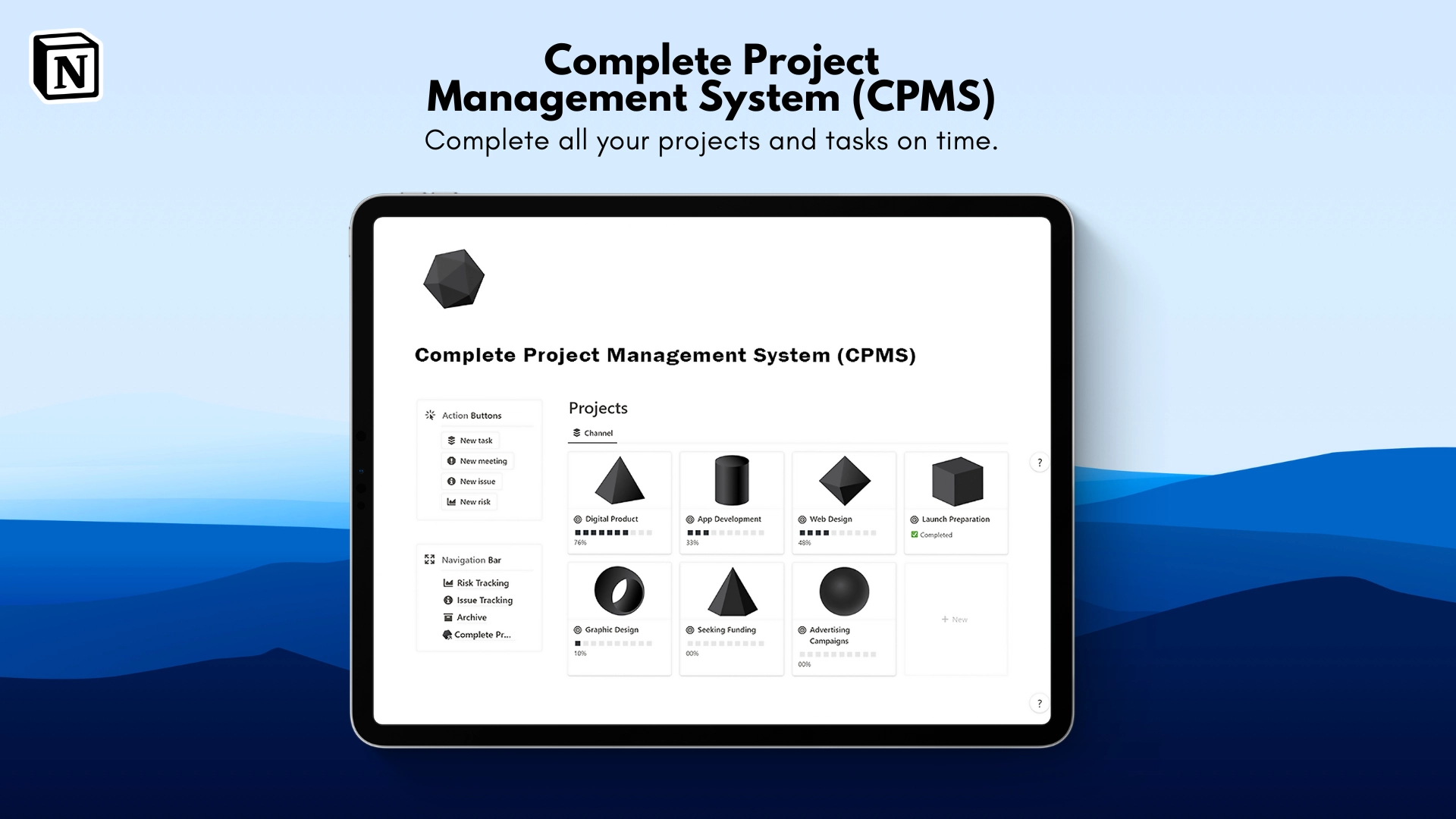 Notion Complete Project Management System