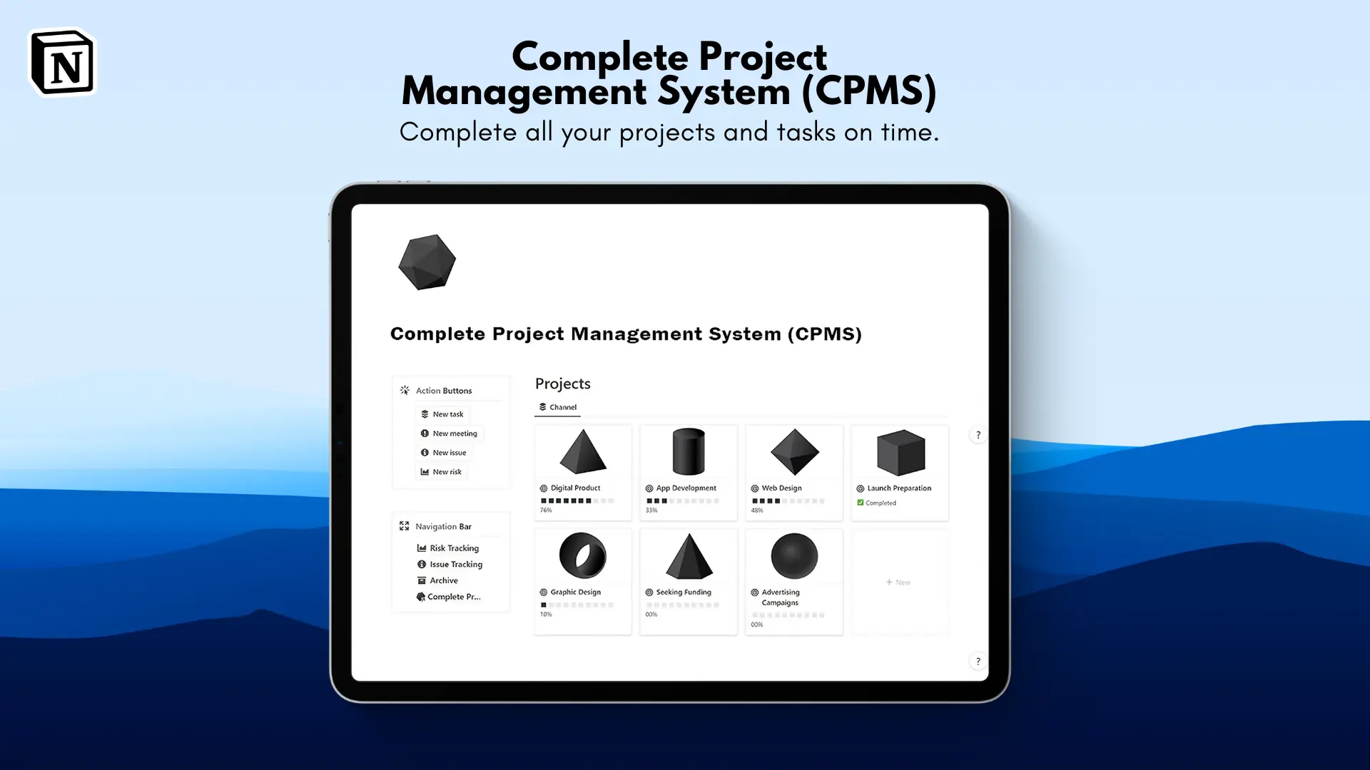 Complete Project Management System image