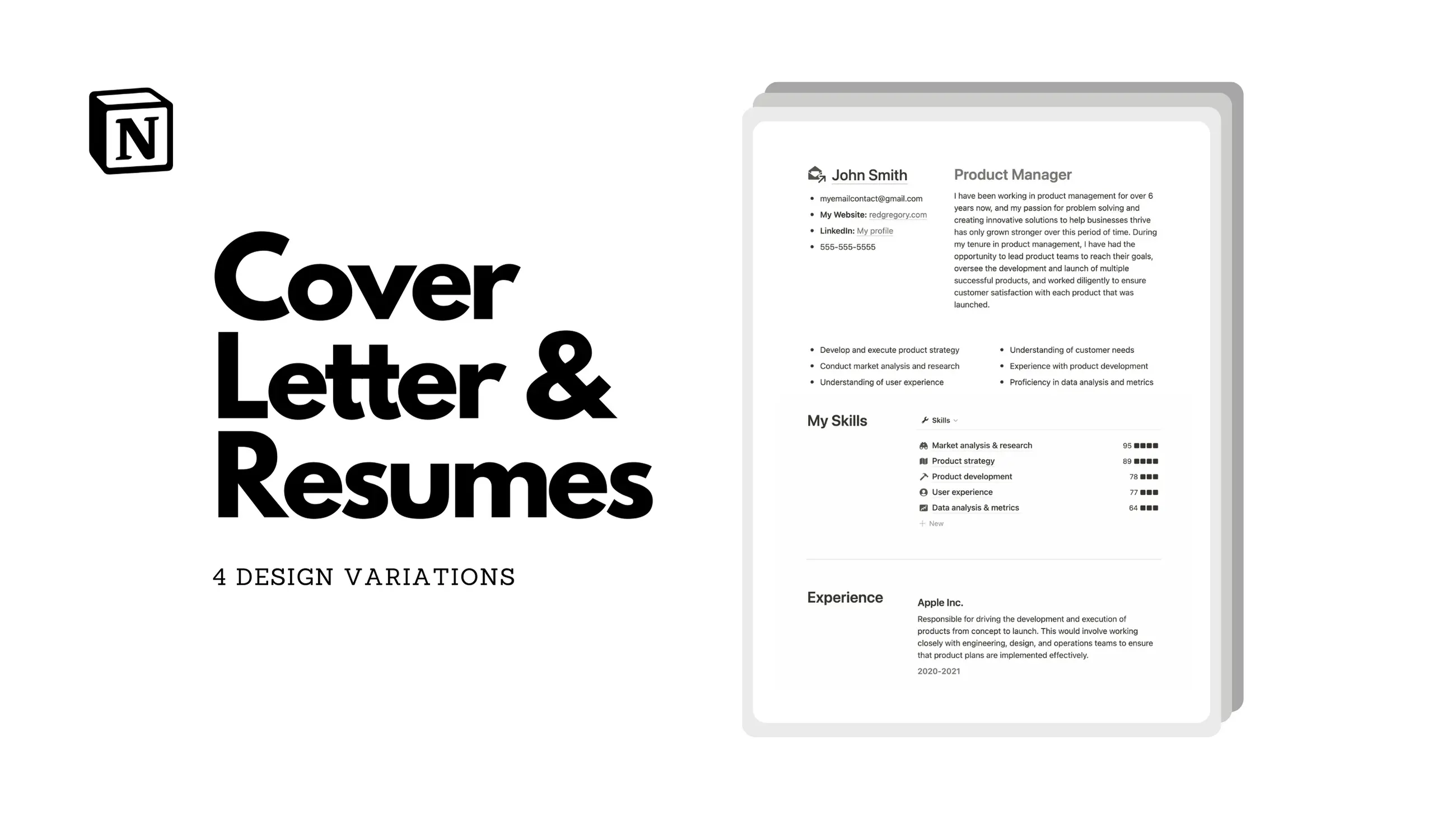 Cover Letter & Resumes image