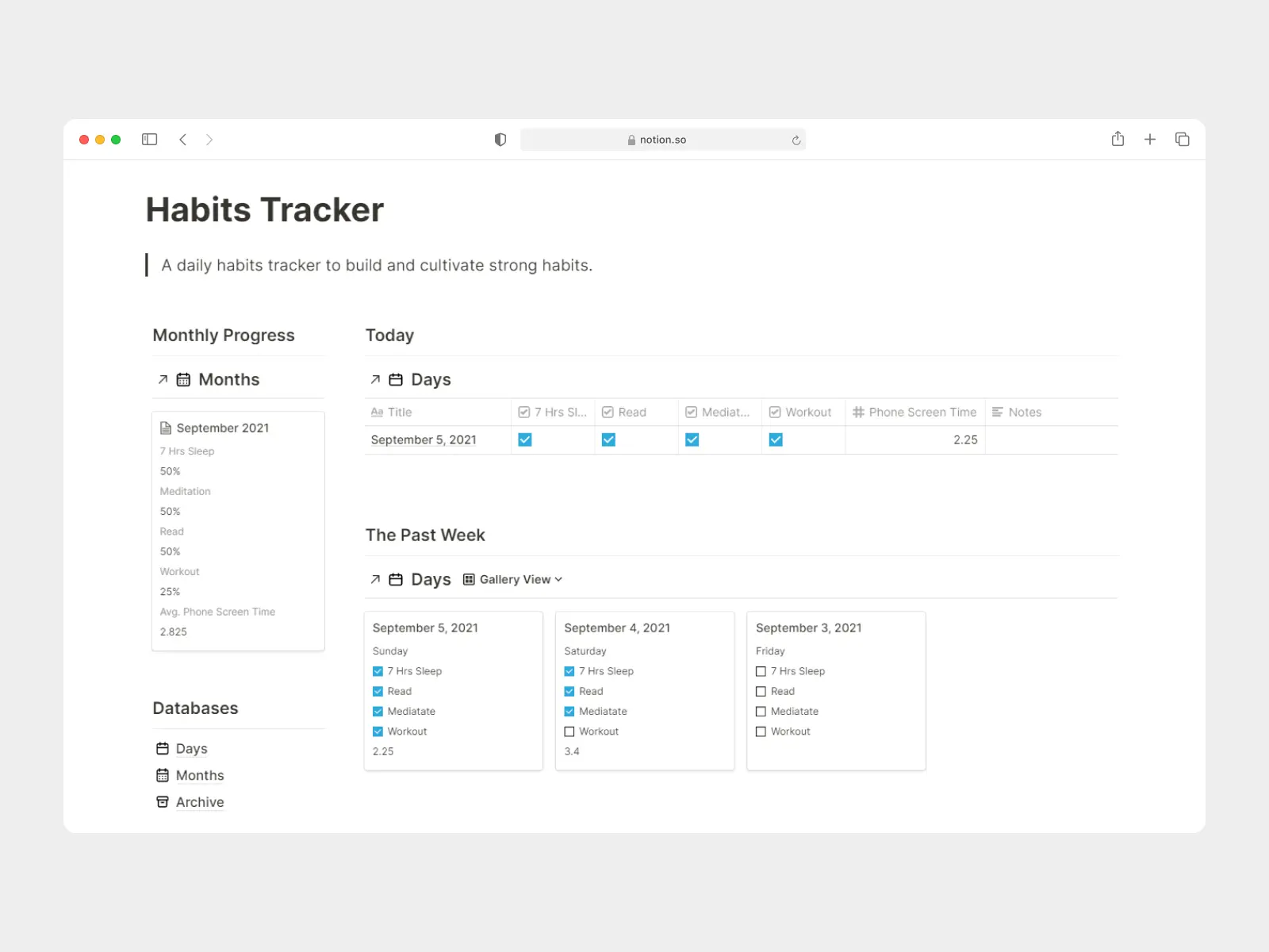 Daily Habit Tracker image