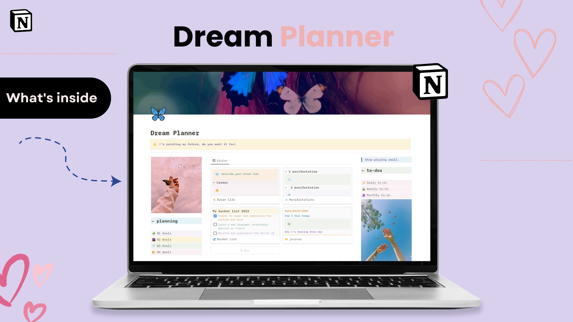 Notion Dream Planner