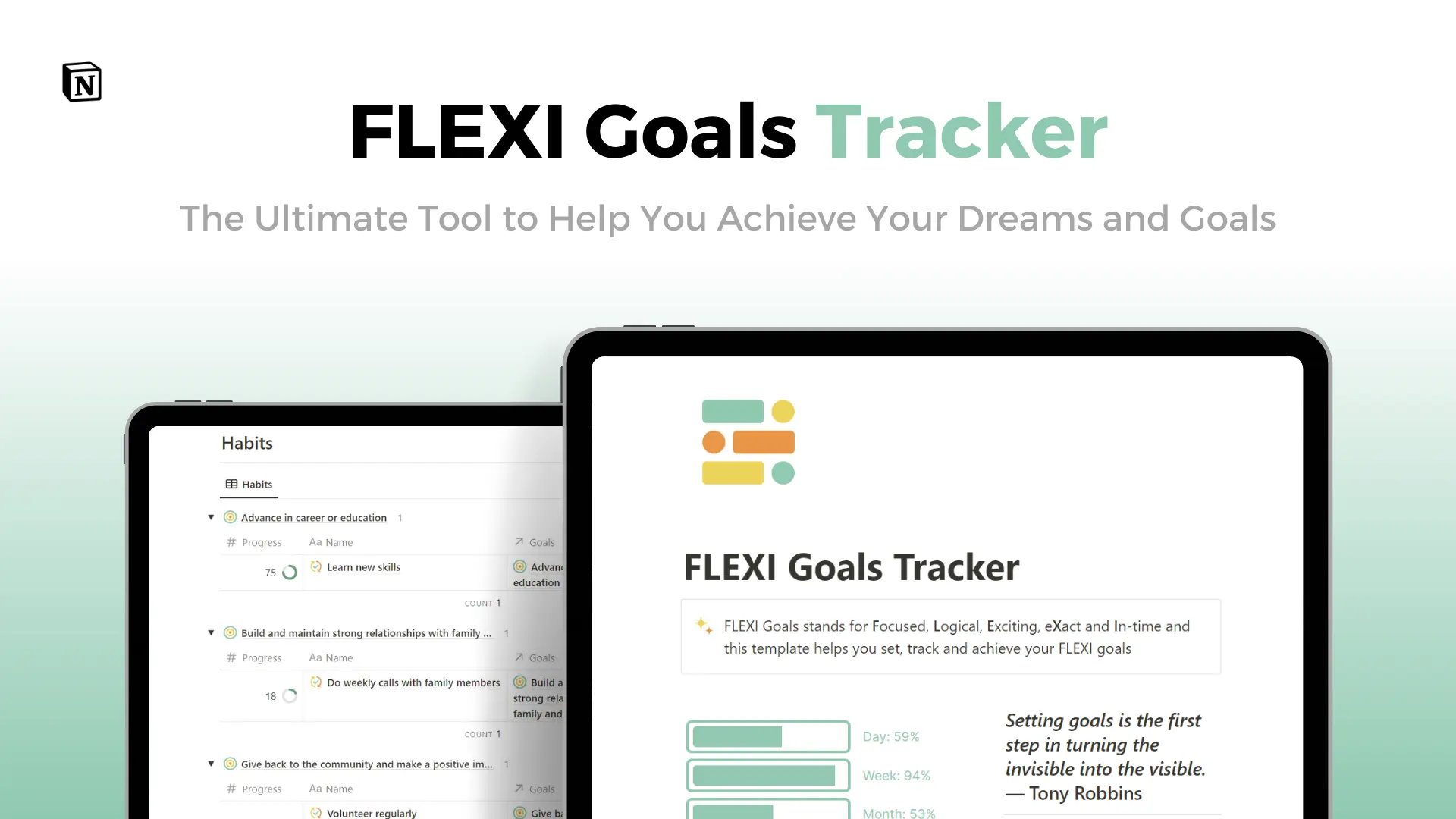 FLEXI Goals Tracker image