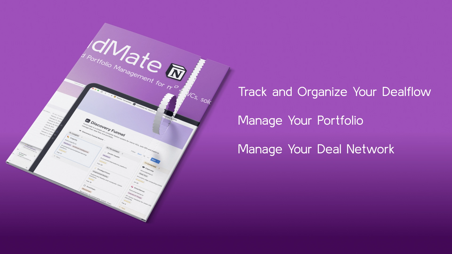 Notion Fundmate -  Crm For Micro Vcs, Solo Gps And Angels