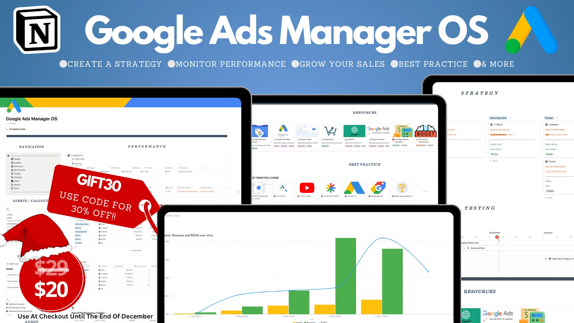 Notion Google Ads Manager OS