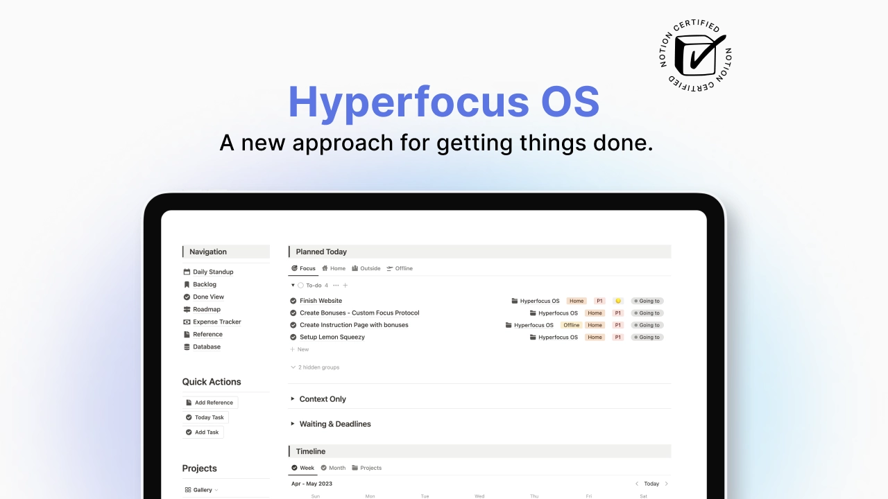 Hyperfocus OS