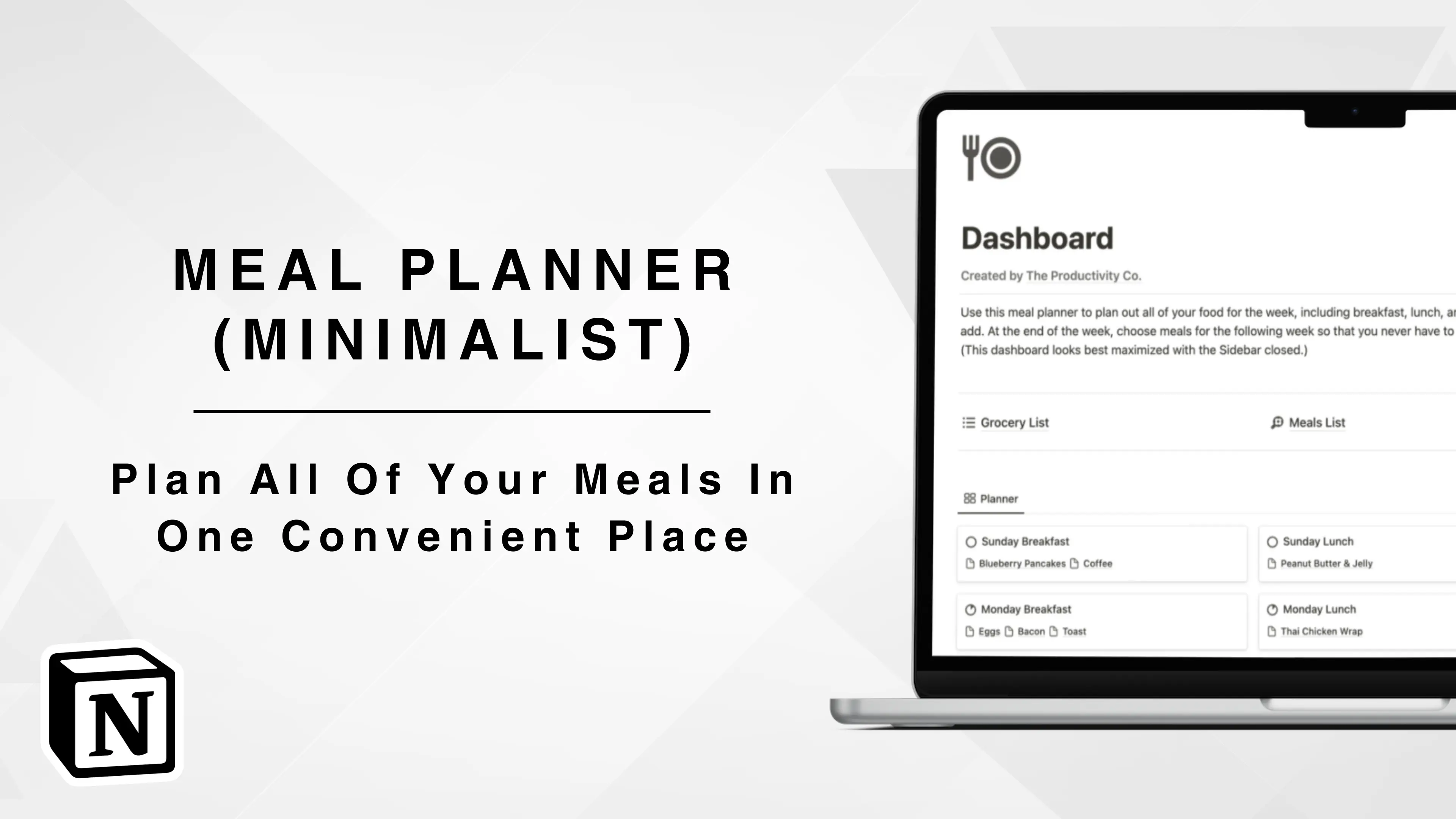 Meal Planner Template Notionhub