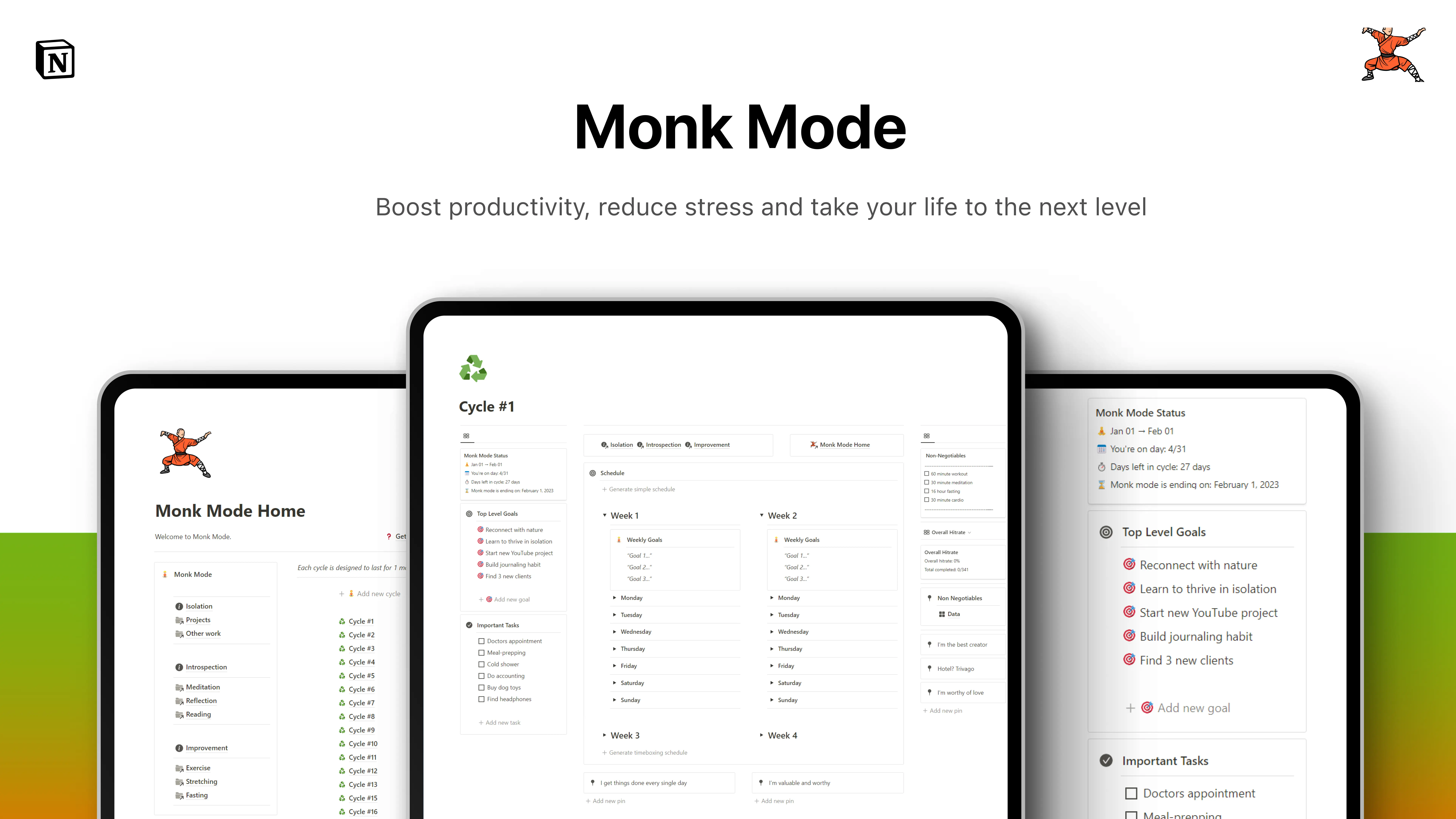 Monk Mode OS image