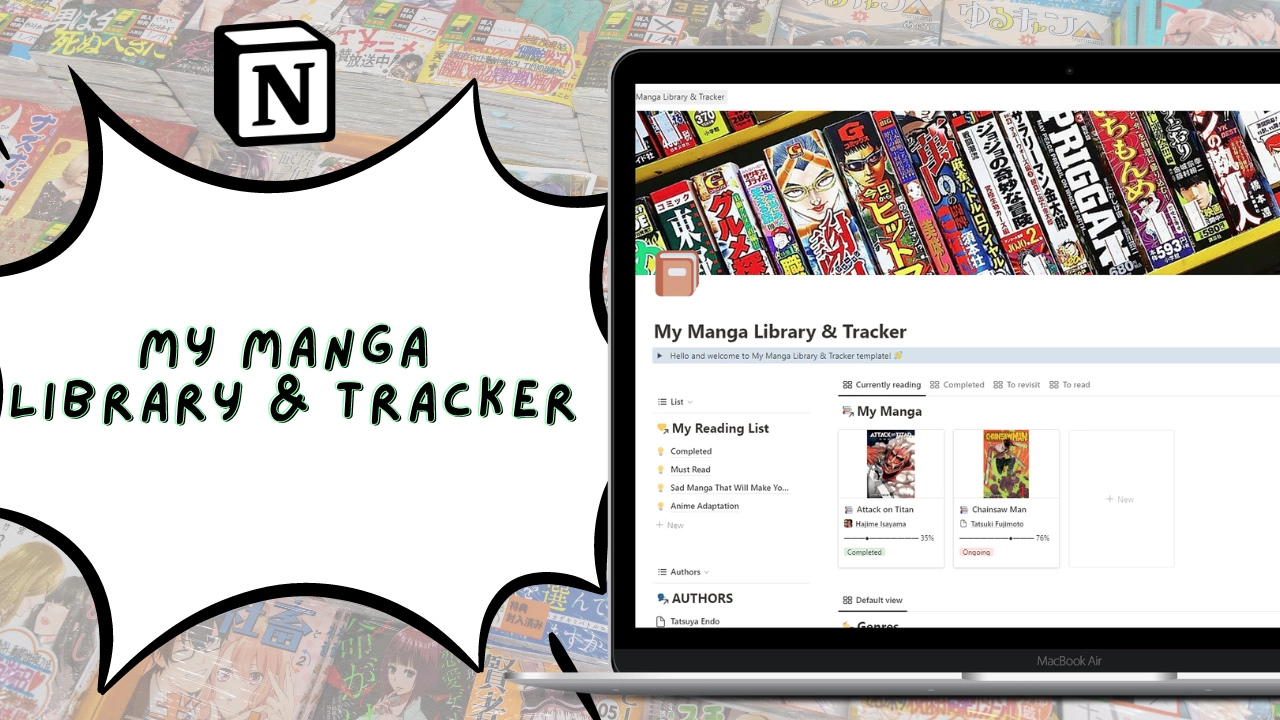 Notion Manga Library & Tracker