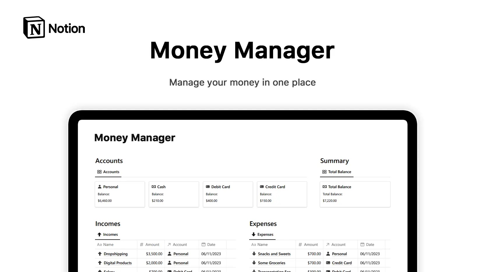 Money Manager image