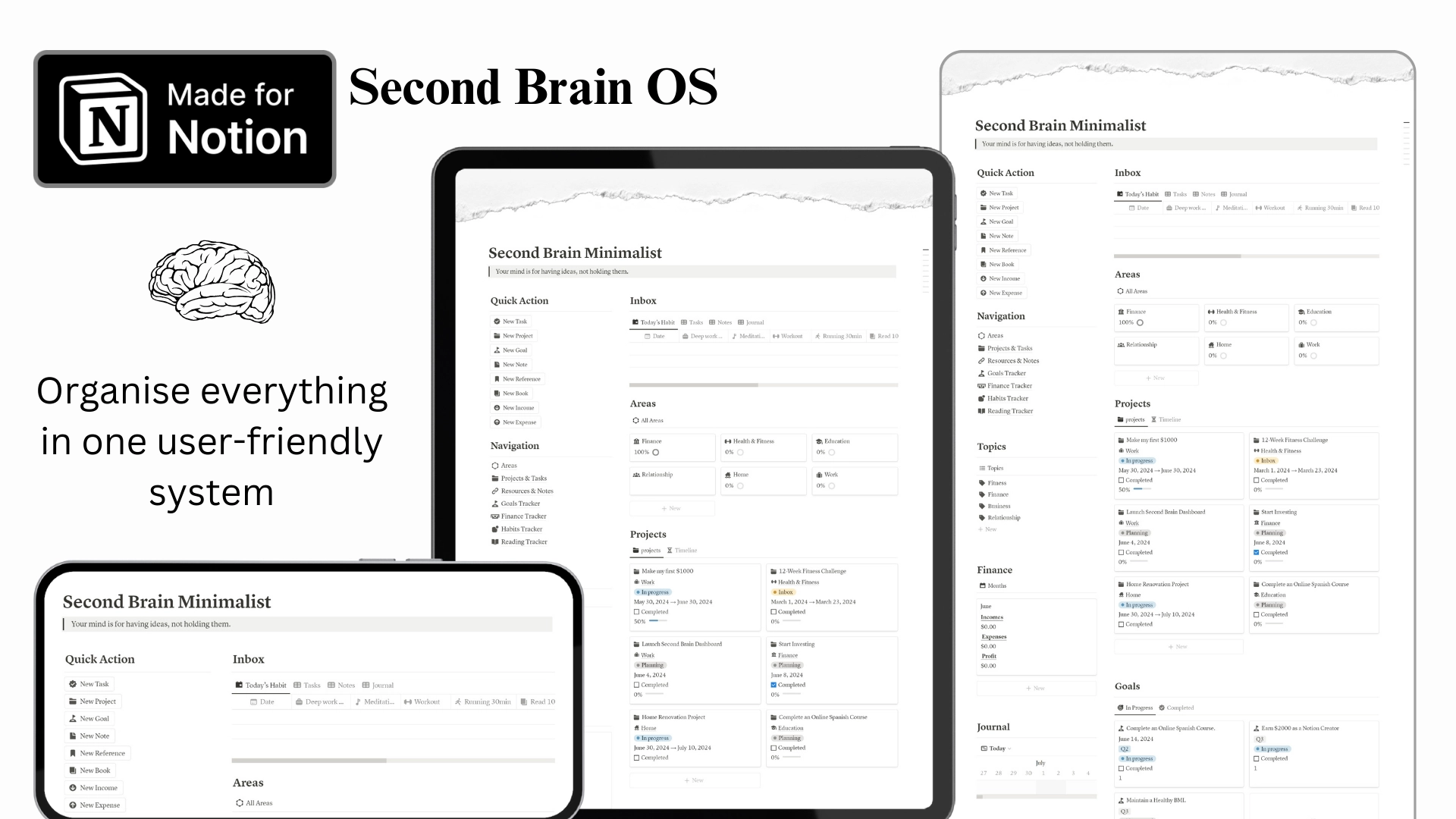 Notion Second Brain OS