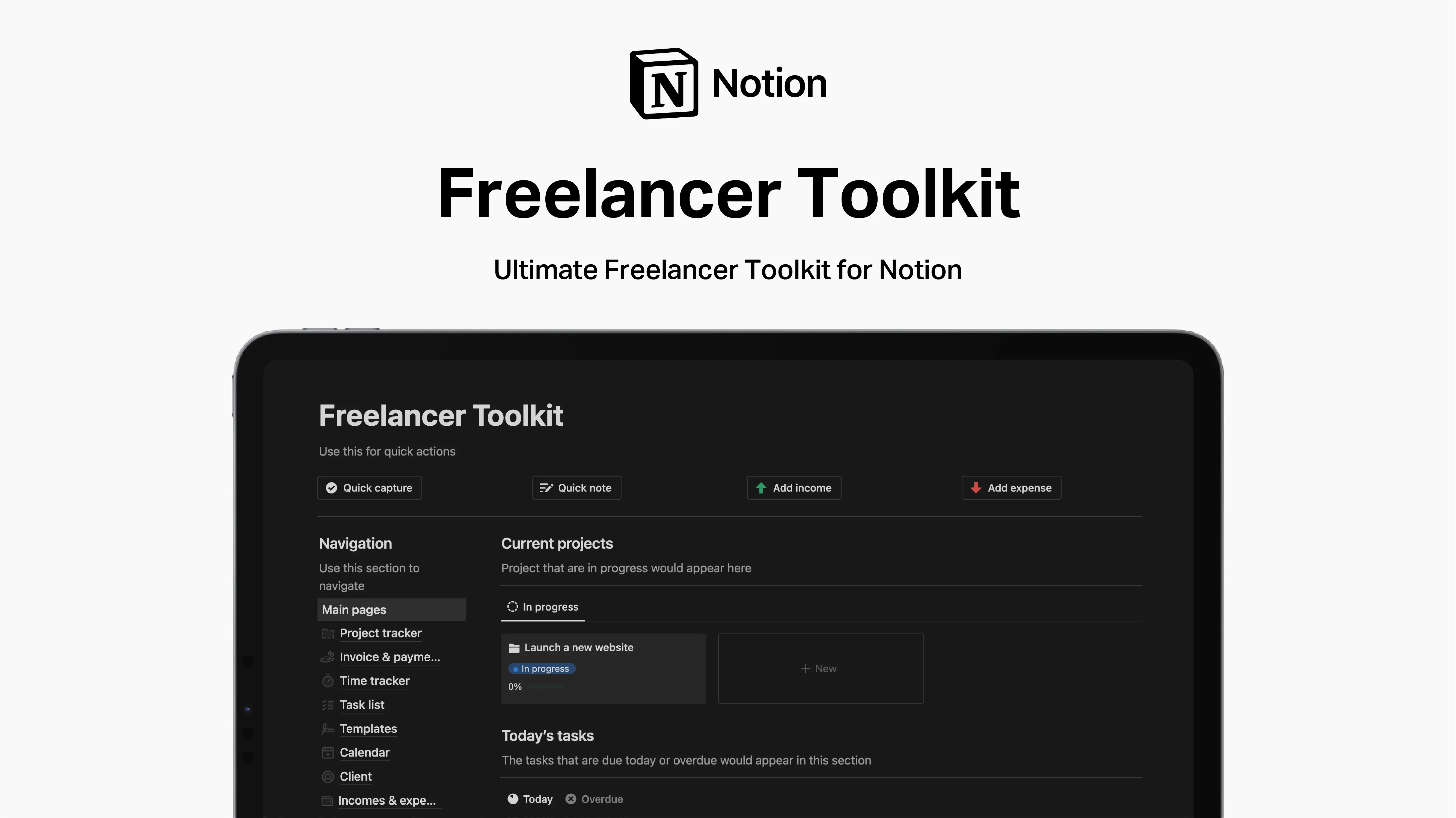 Freelancer Toolkit image