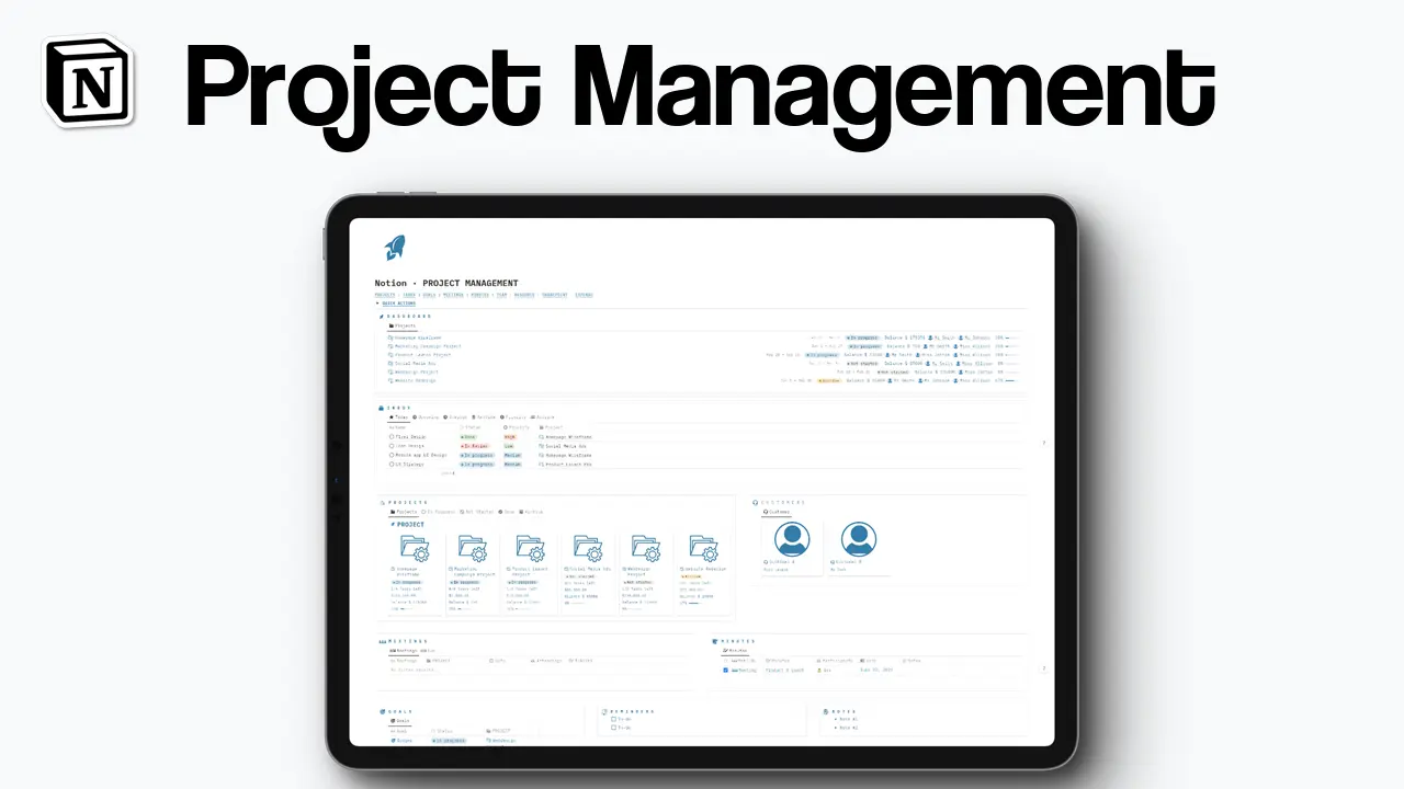 Project Management Template image