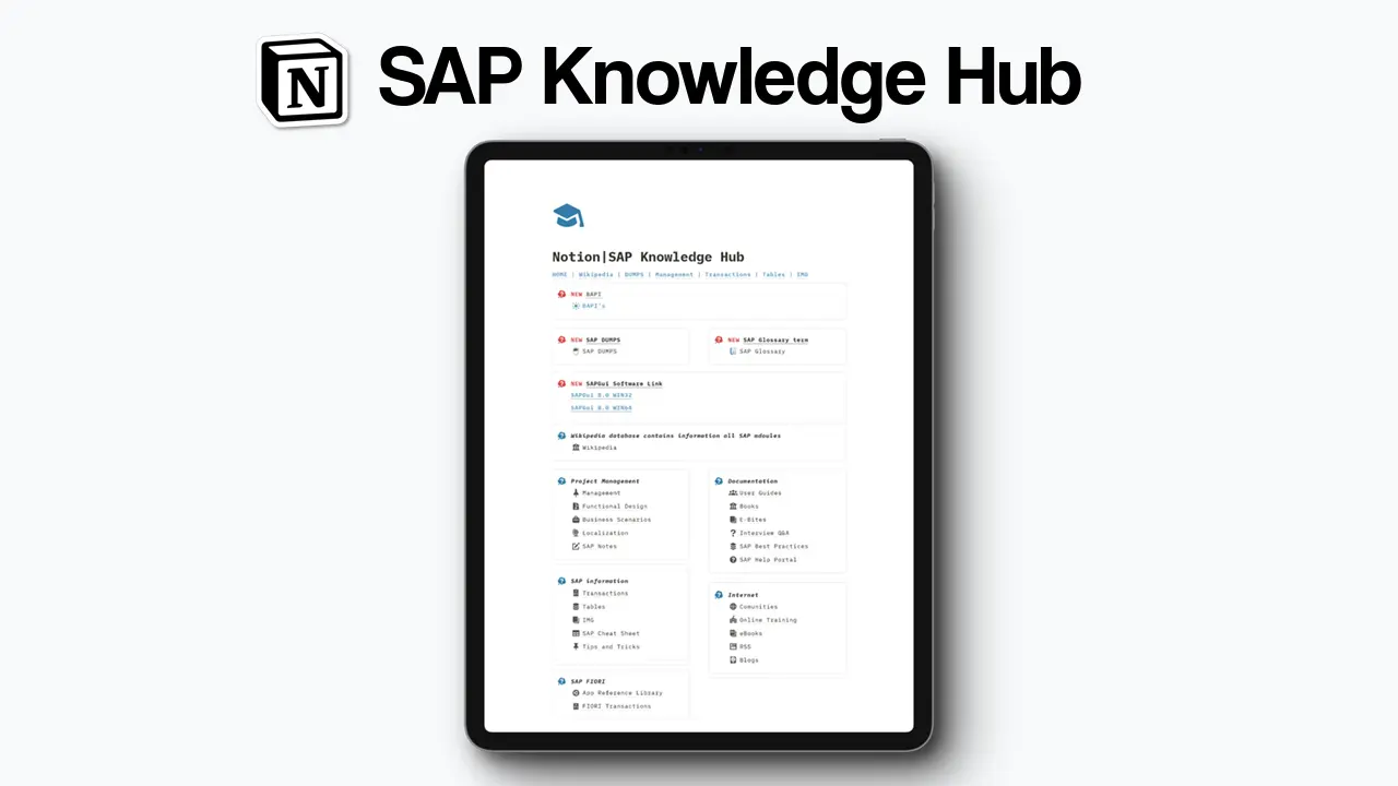 SAP Knowledge Hub image