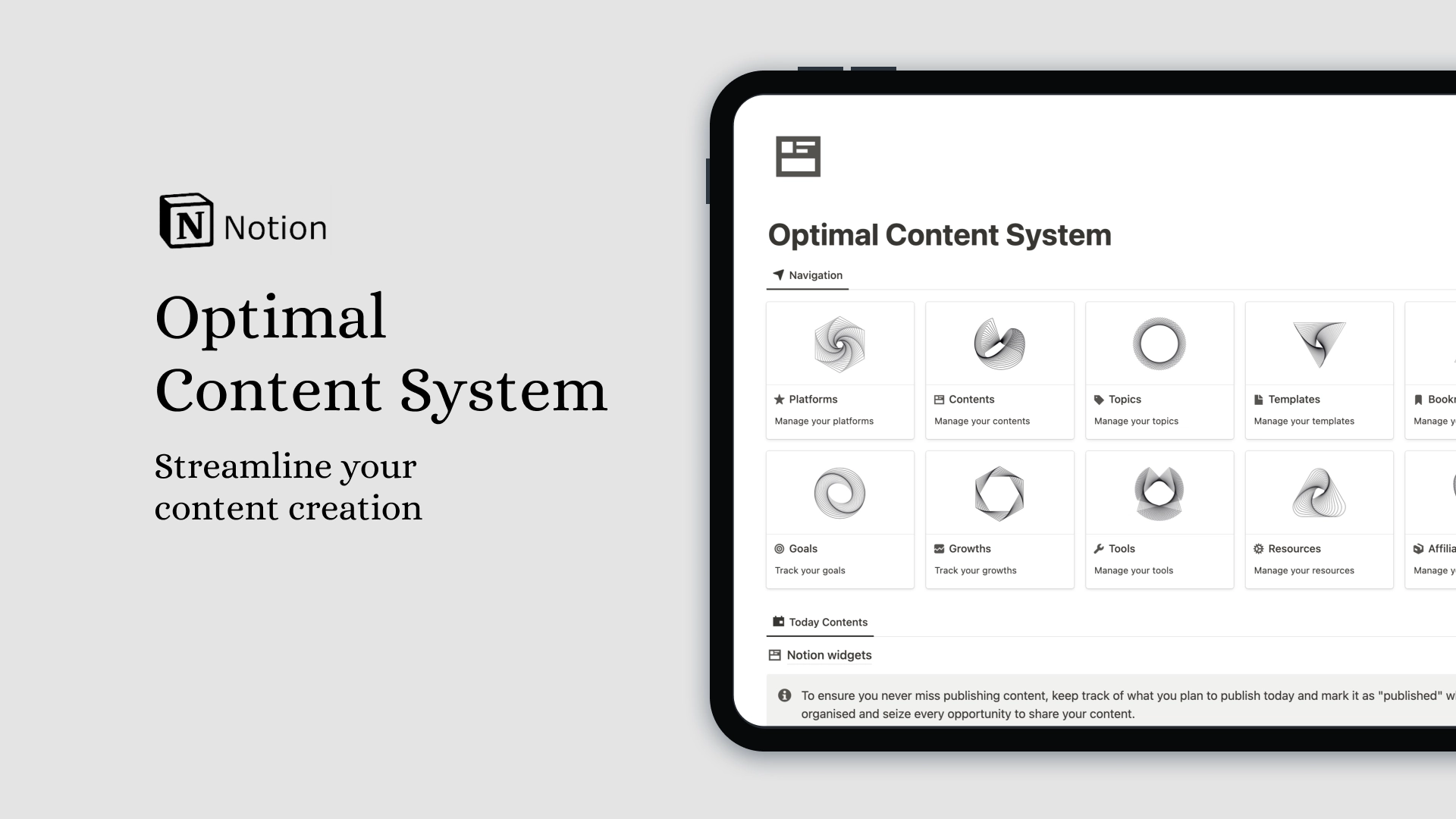 Notion Optimal Content System