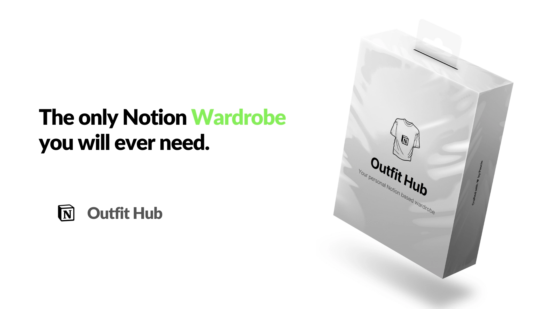 Notion Outfit Hub ( Wardrobe Template)