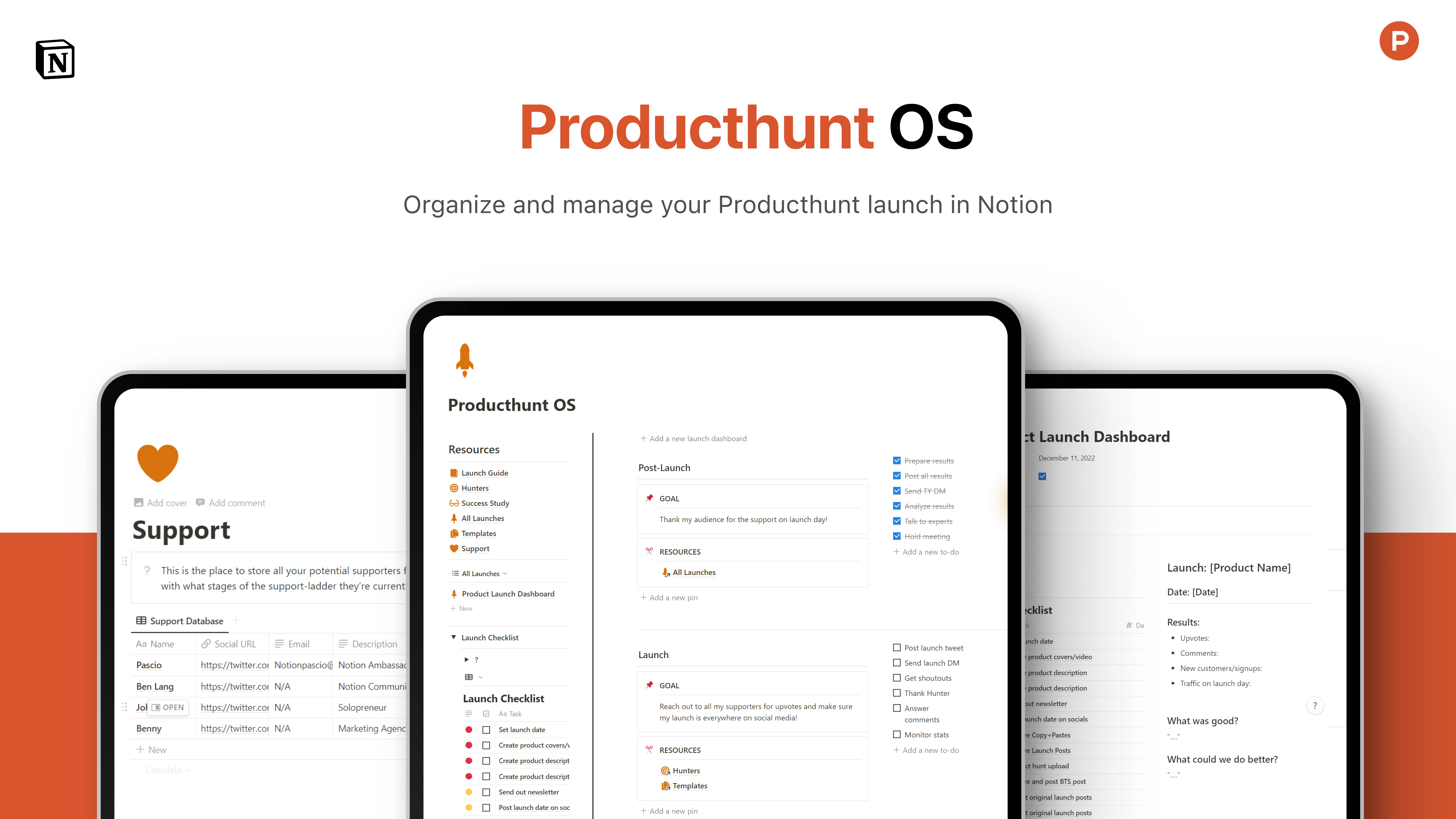Notion Producthunt OS