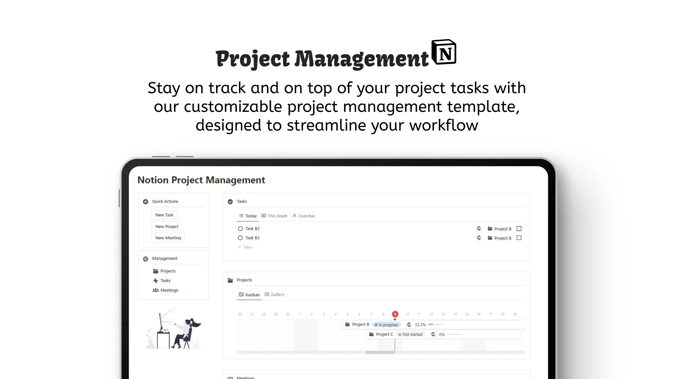 Project Management Template image