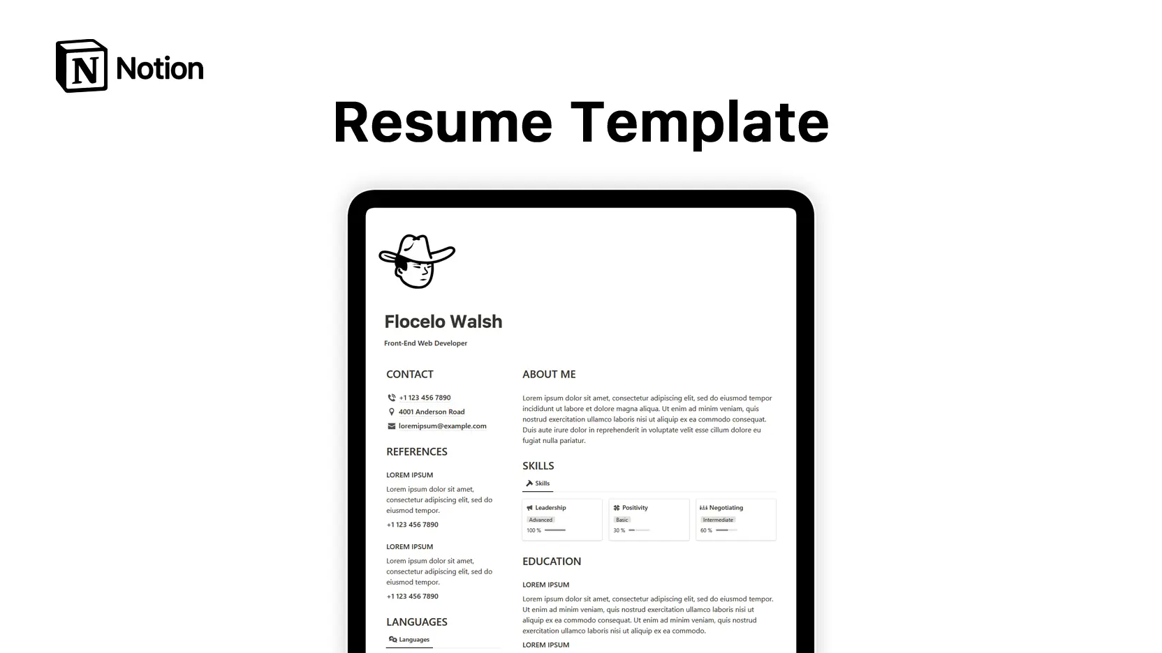 Resume Template image