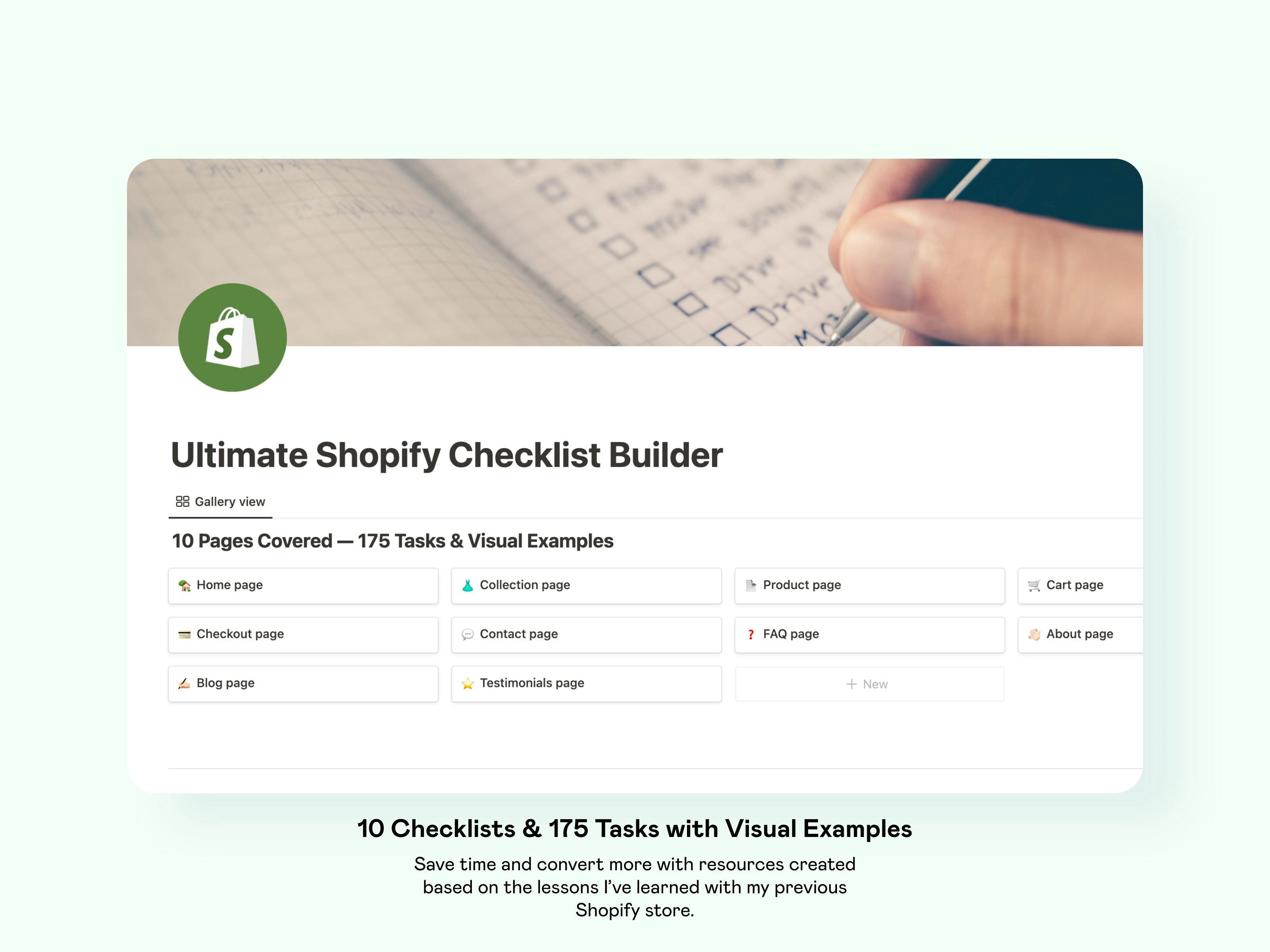 Ultimate Shopify Checklist & Selling Guide