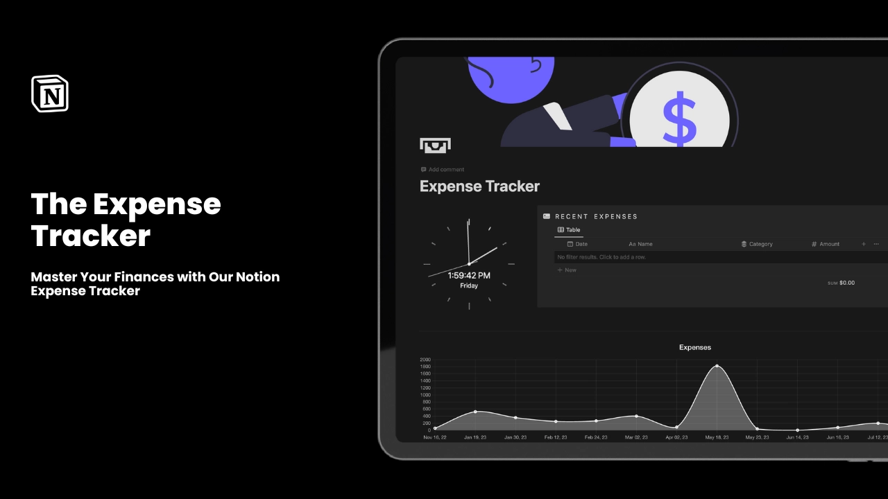 Notion Simple Expense Tracker