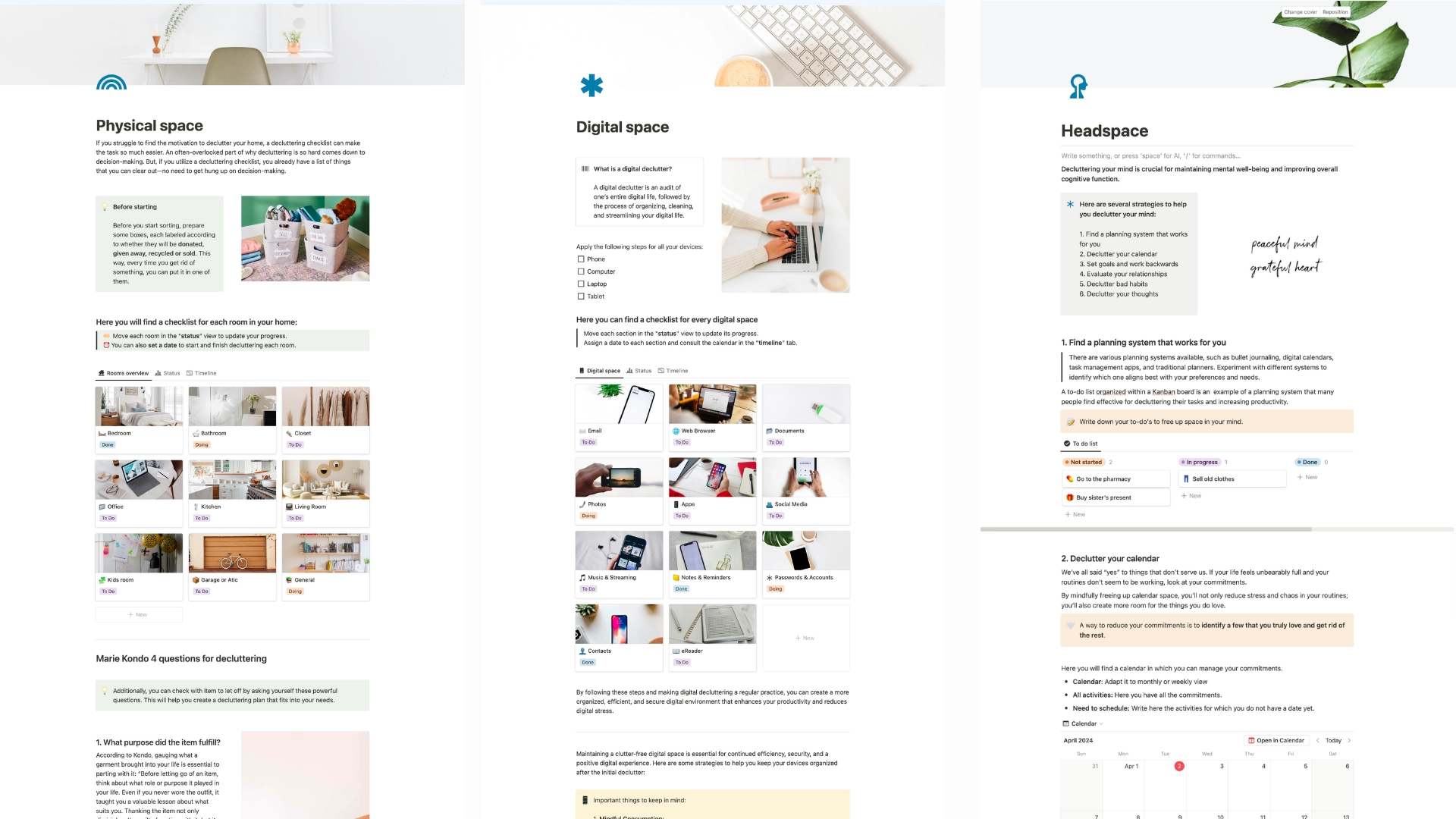 Notion Simplify Life The Ultimate Decluttering Guide
