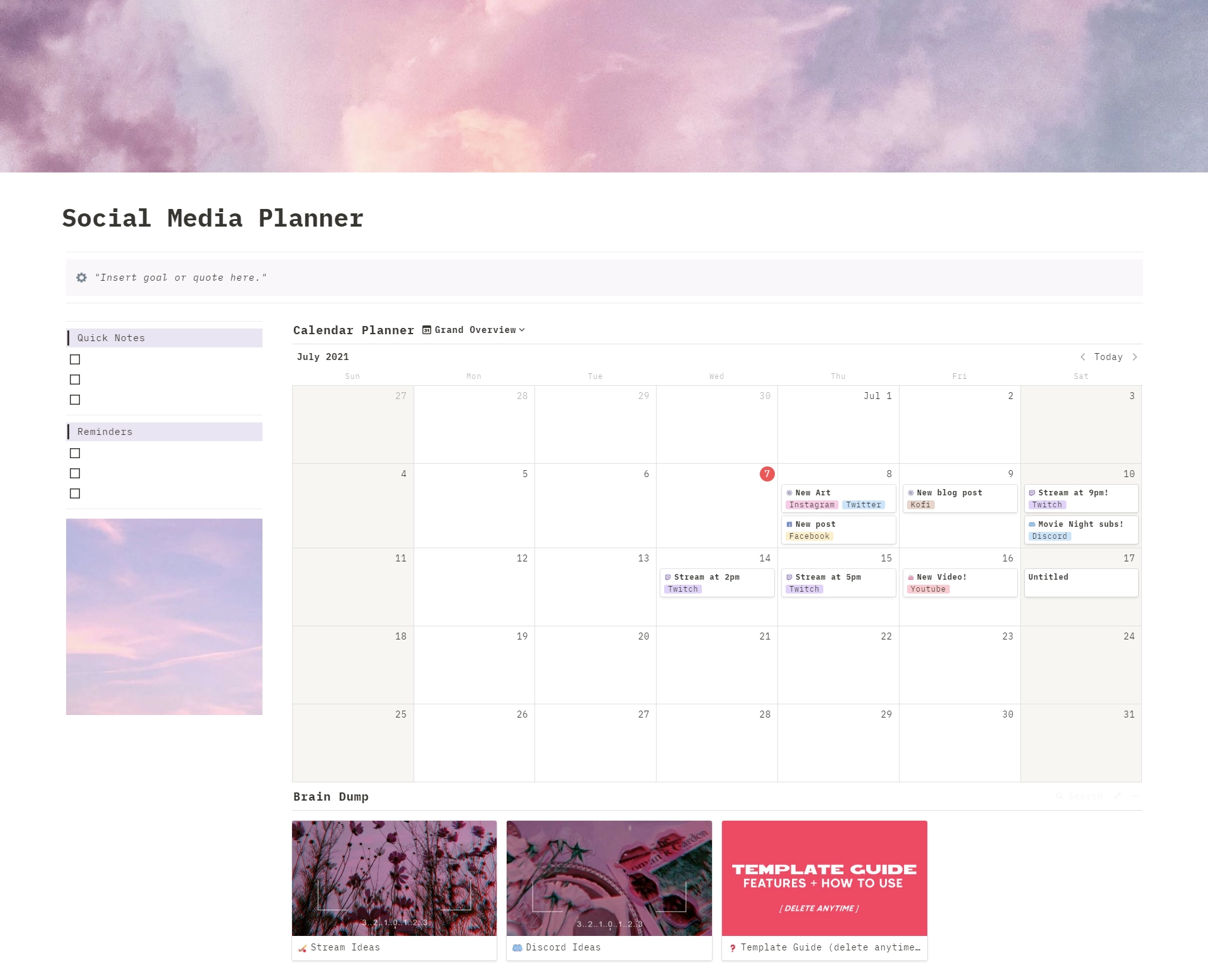 social-media-planner-notion-template-notionhub