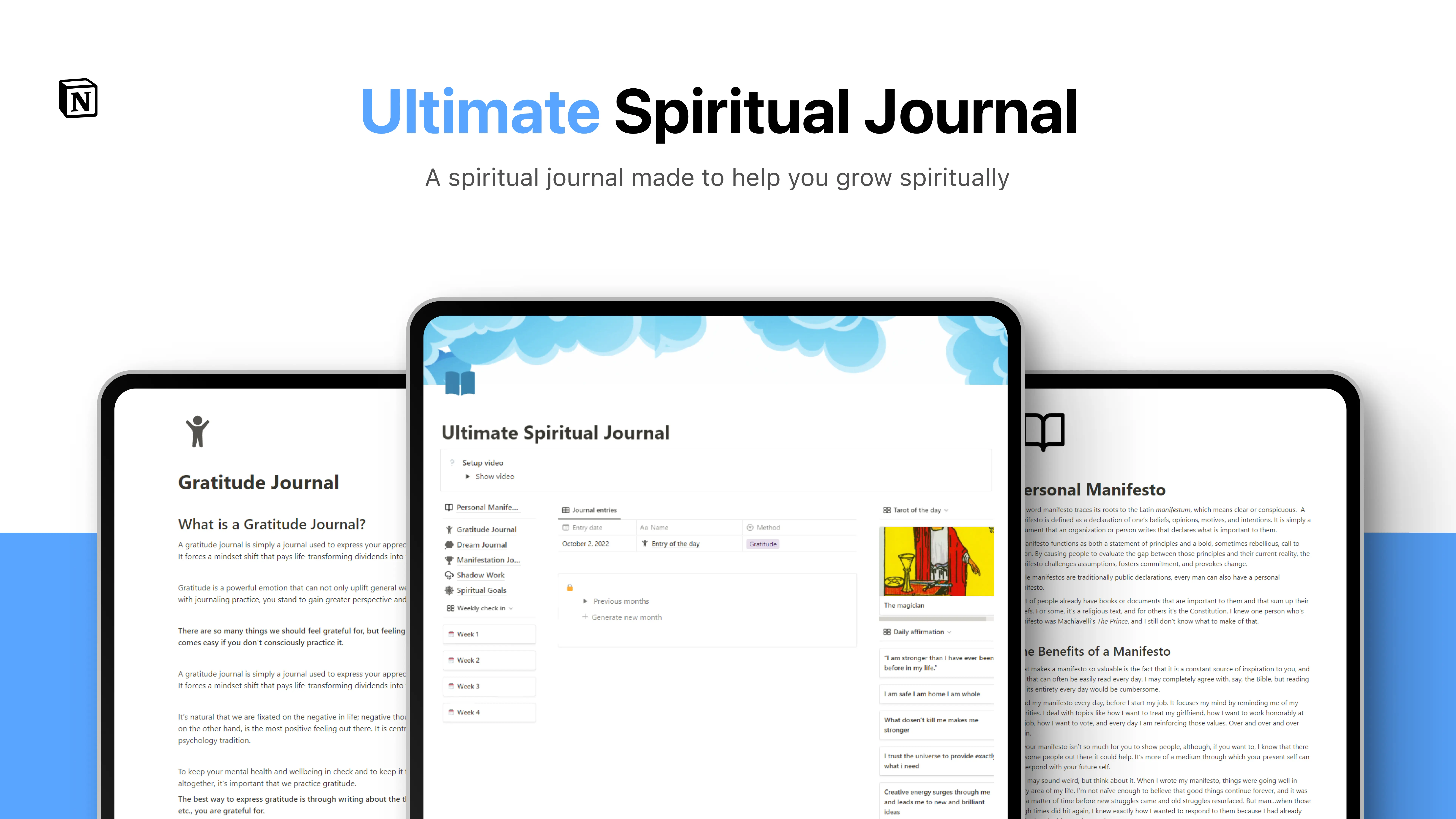 Spiritual Journal image