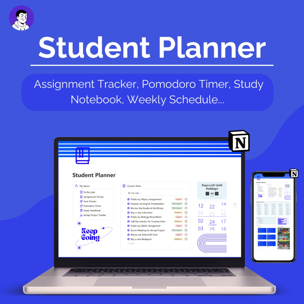 Notion Student Planner Template
