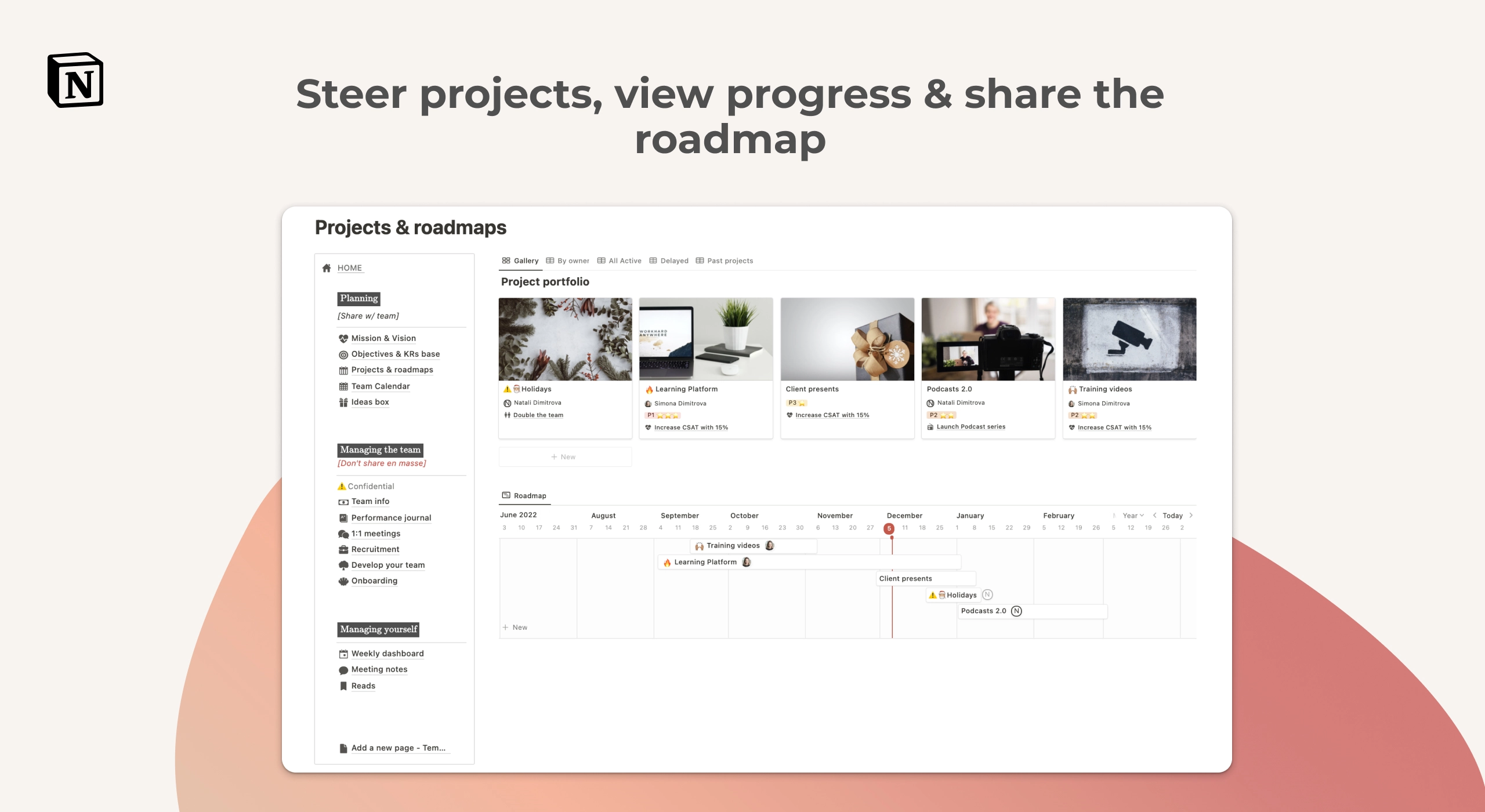 Notion Team Manager Os - Complete  Portal For People Managers
