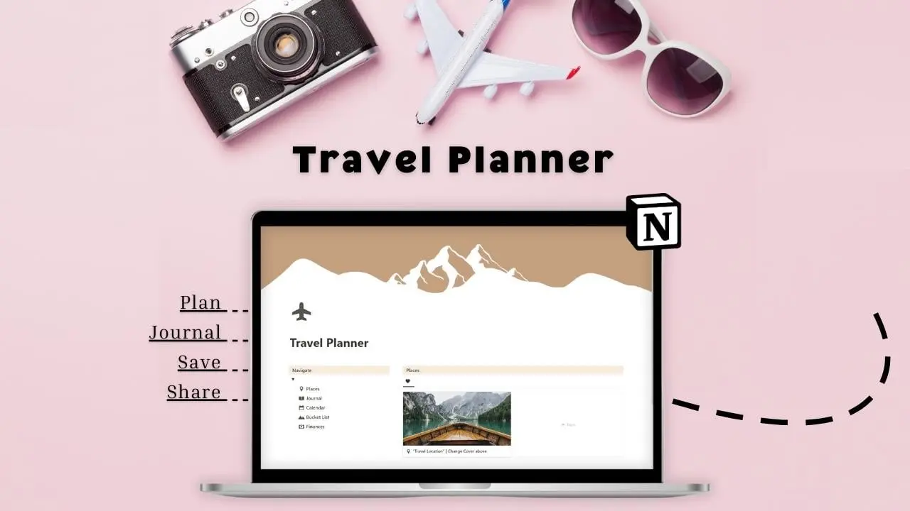Travel Planner Template image
