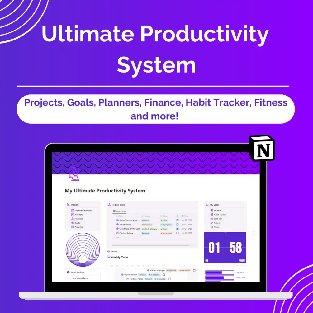 Ultimate Productivity System image