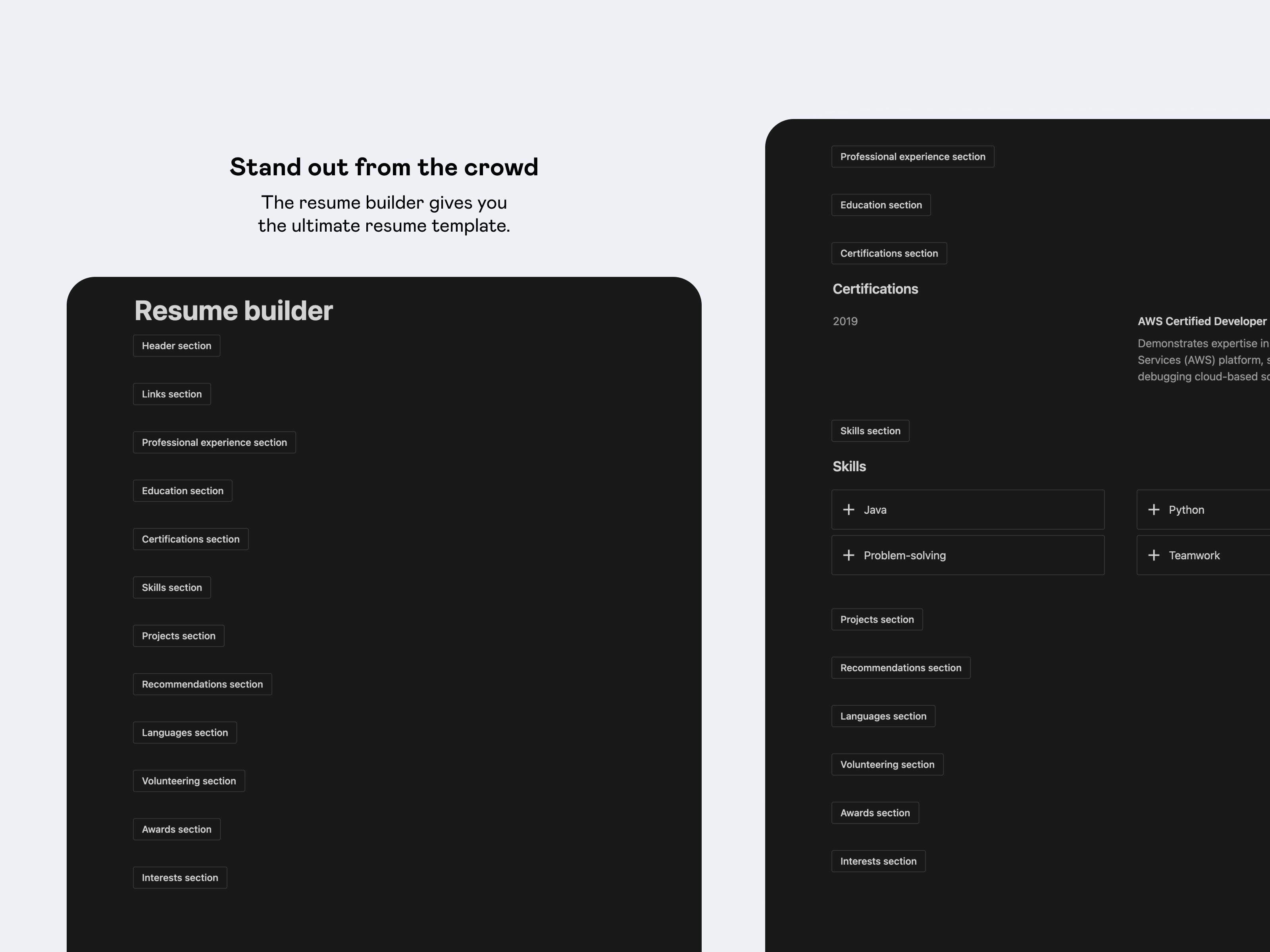 Ultimate Resume Notion Template