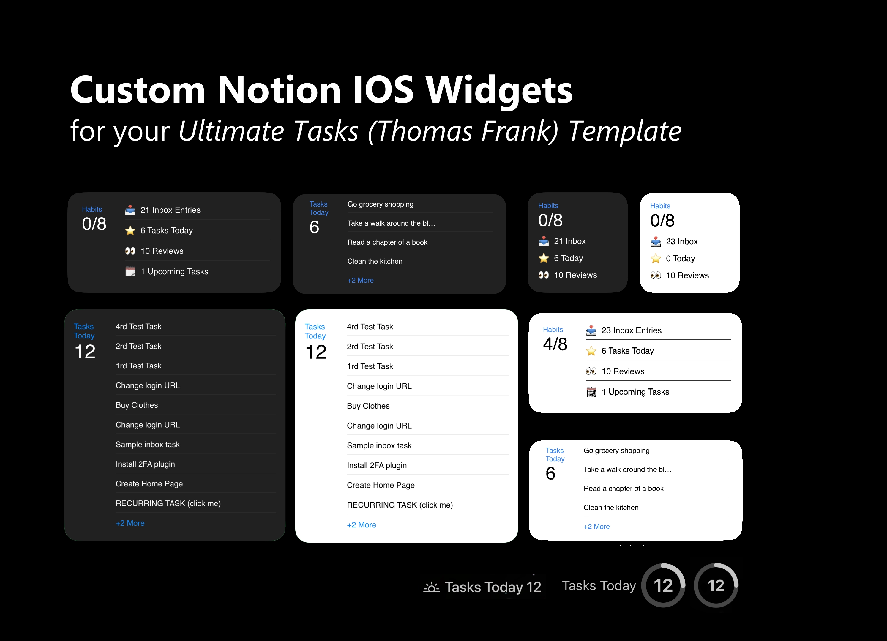 Notion Ultimate Tasks Ios Extension Pack