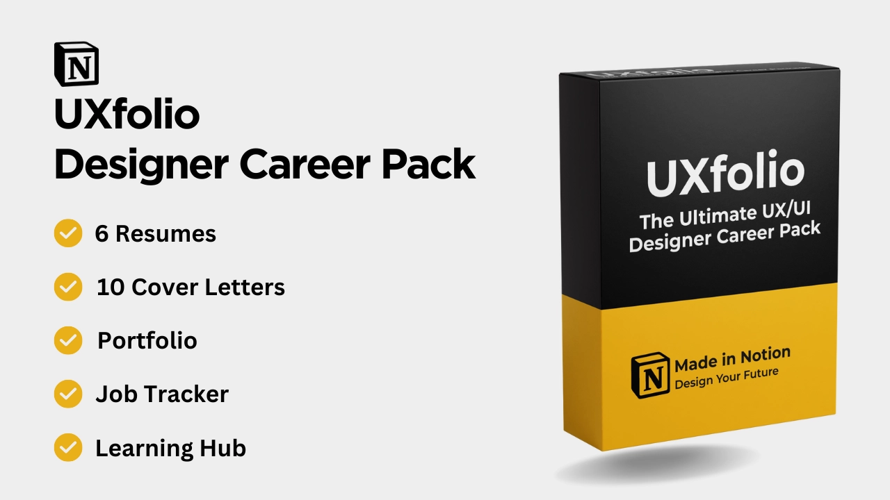Ultimate Ux/Ui Designer Career Pack