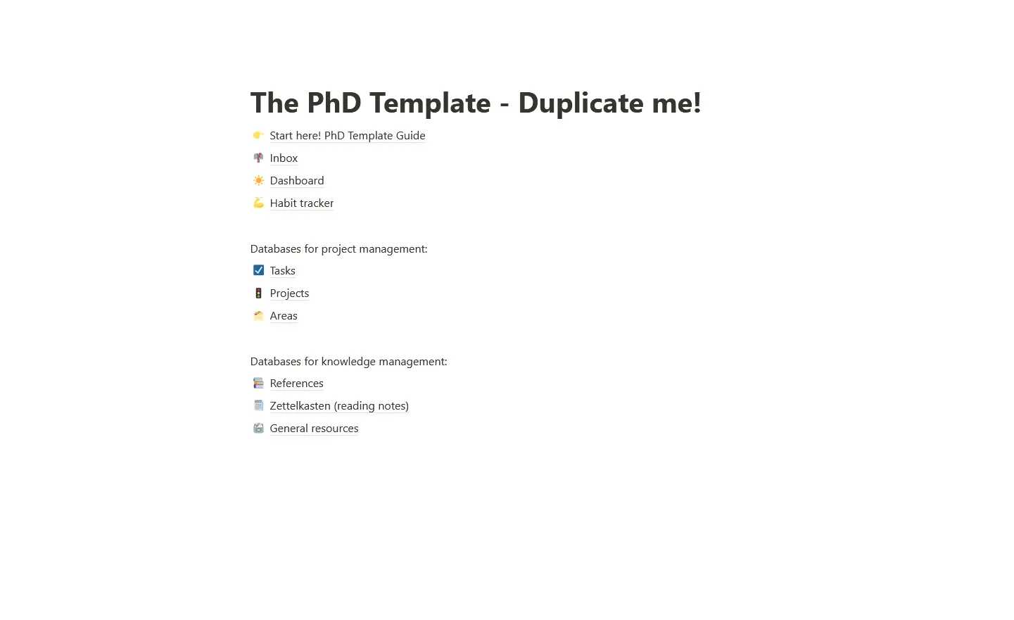Workspace Template for Phd Students image